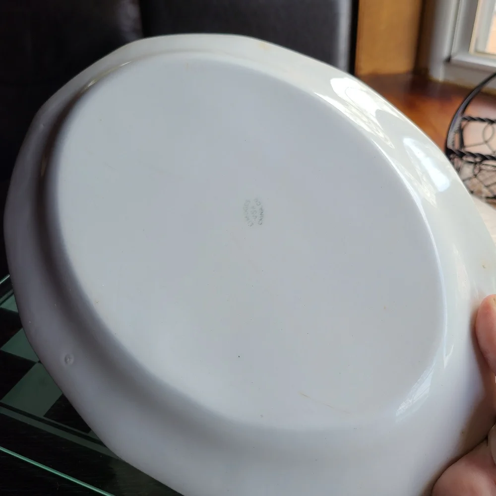 Vintage platter plate